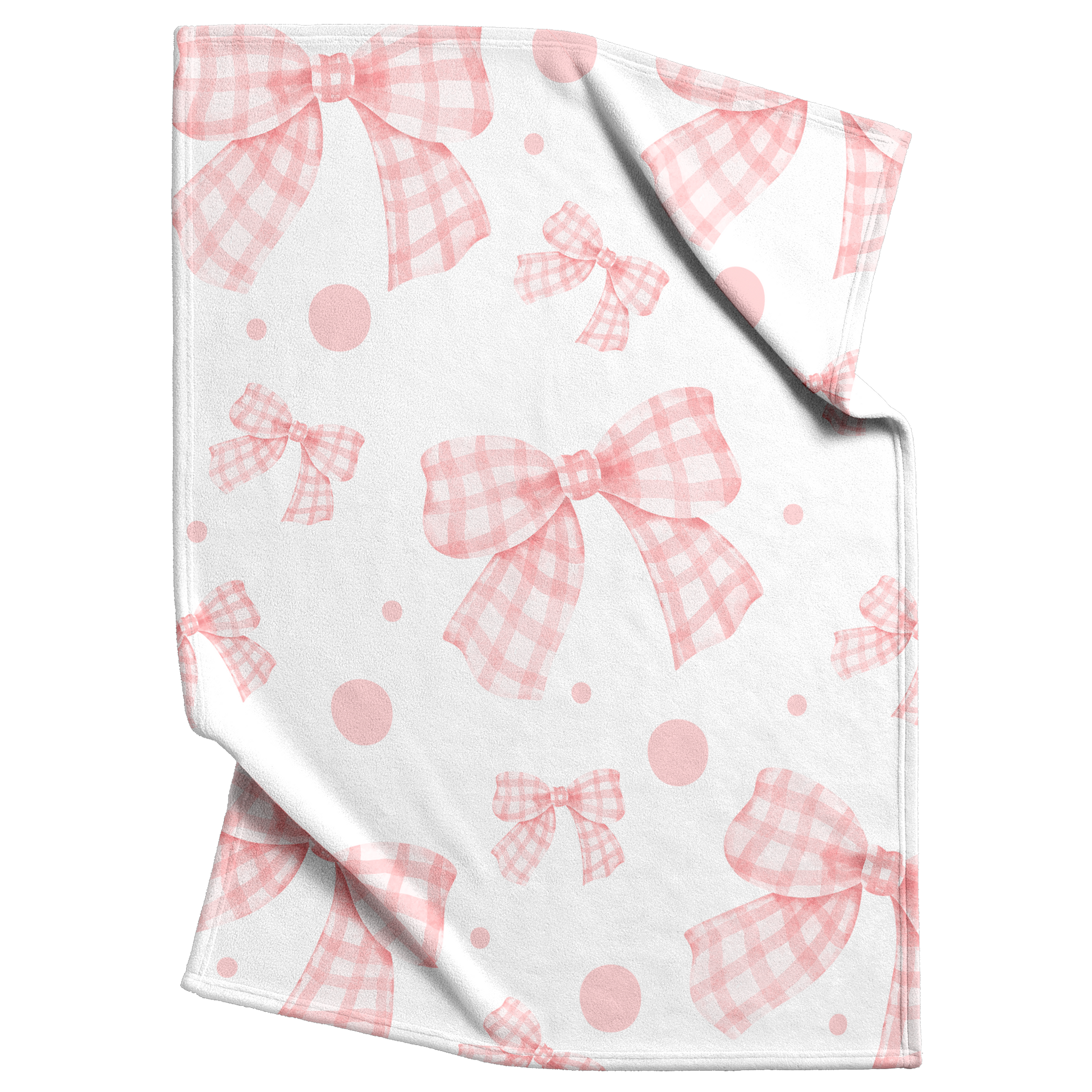 Gingham_Bows_Fleece_Blanket_V_Blanket_Top_Bottom_Folds_Mockup.png