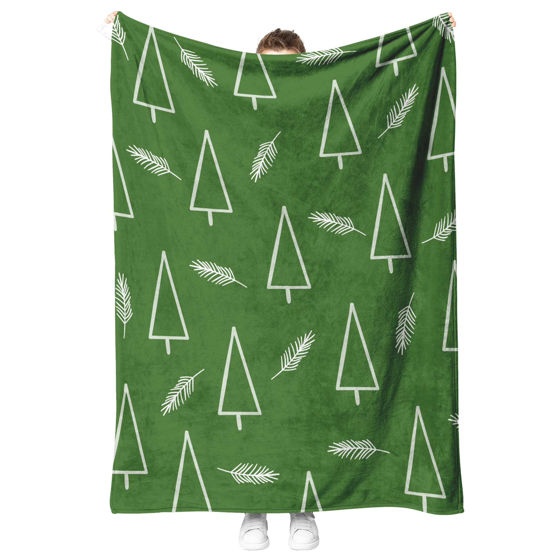 Green_Trees_Fleece_Blanket_V_Blanket_Model_Mockup.png