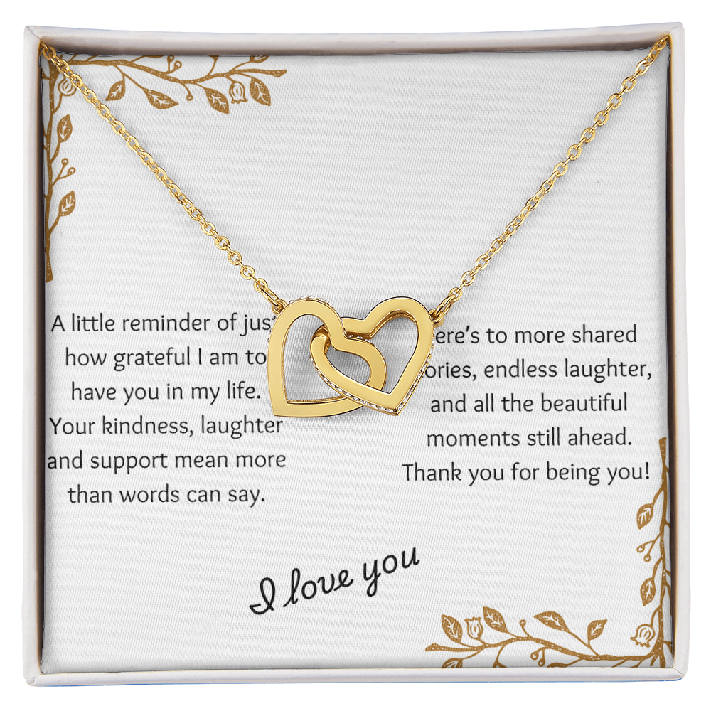 'Intertwining Hearts' Necklace