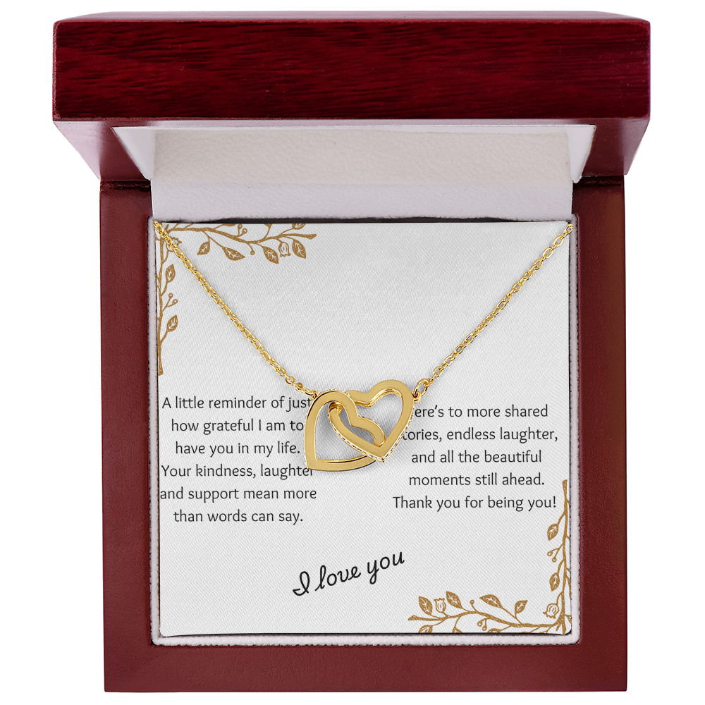 'Intertwining Hearts' Necklace