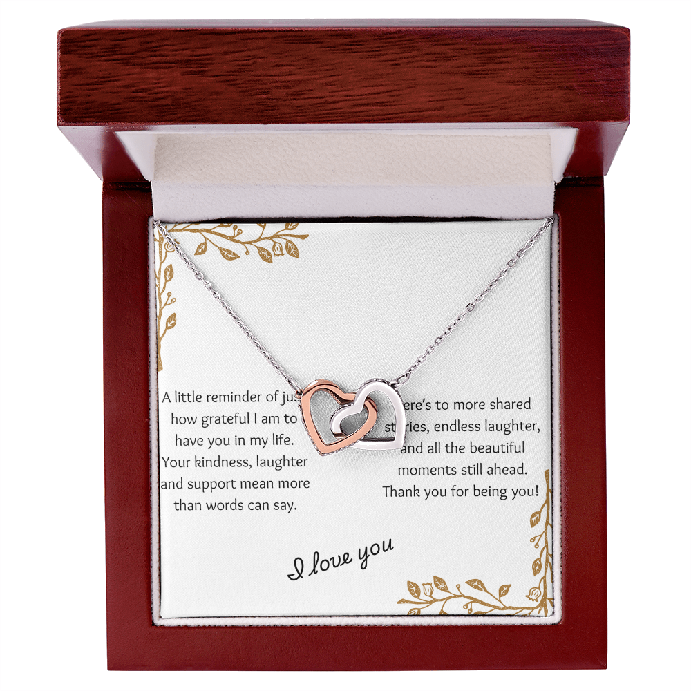 'Intertwining Hearts' Necklace