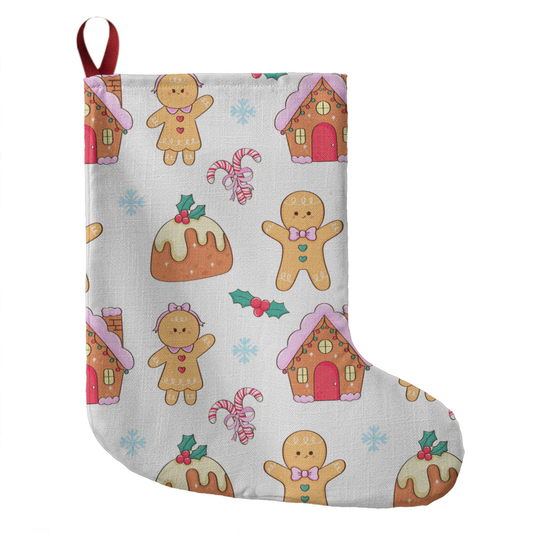 'Gingerbread Village' Christmas Stocking