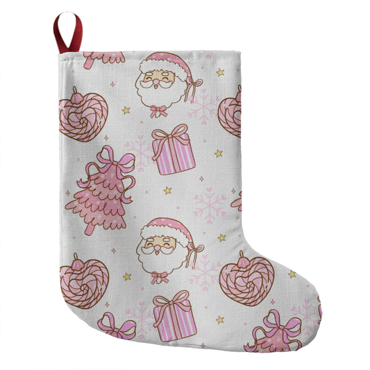 'Pink Christmas'- Stocking