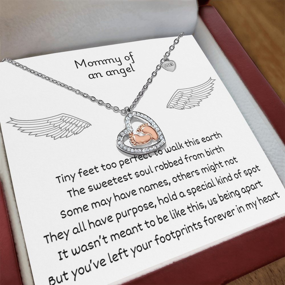 'Forever in my Heart' pendant necklace