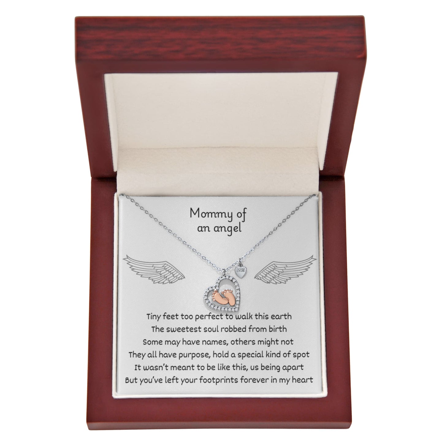 'Forever in my Heart' pendant necklace