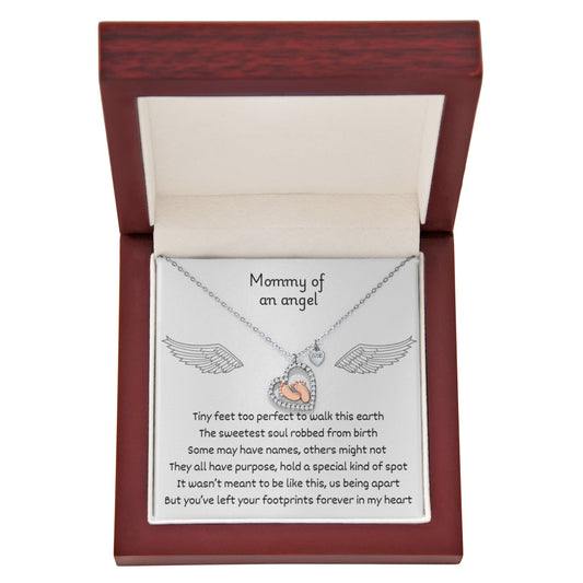 'Forever in my Heart' pendant necklace